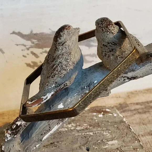 Vintage Y2K 90s Grunge Bronze Textured Metal Bangle Bracelet - Picture 13 of 14